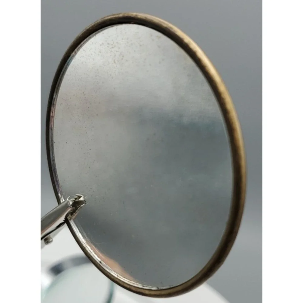 Vtg compact‎ mirror loose for repair/replacement mirror only approx. 2 3/8